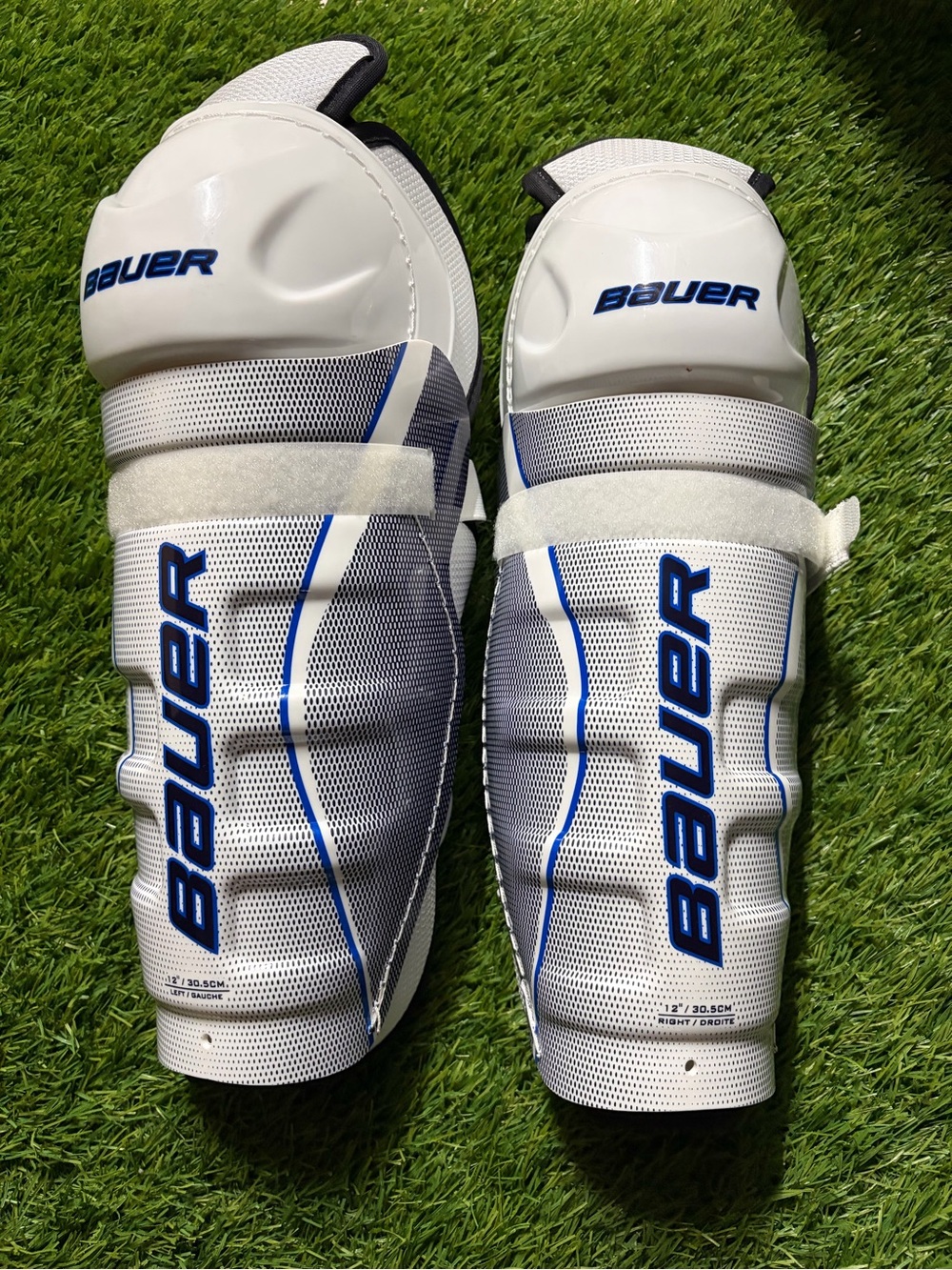 Bauer Challenger Shin Guards 12 Inch - NEW with Tags Ice Hockey